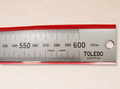Toledo 600mm steel ruler